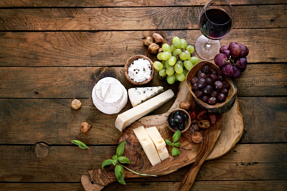  Vin et fromages. Photo: Shutterstock