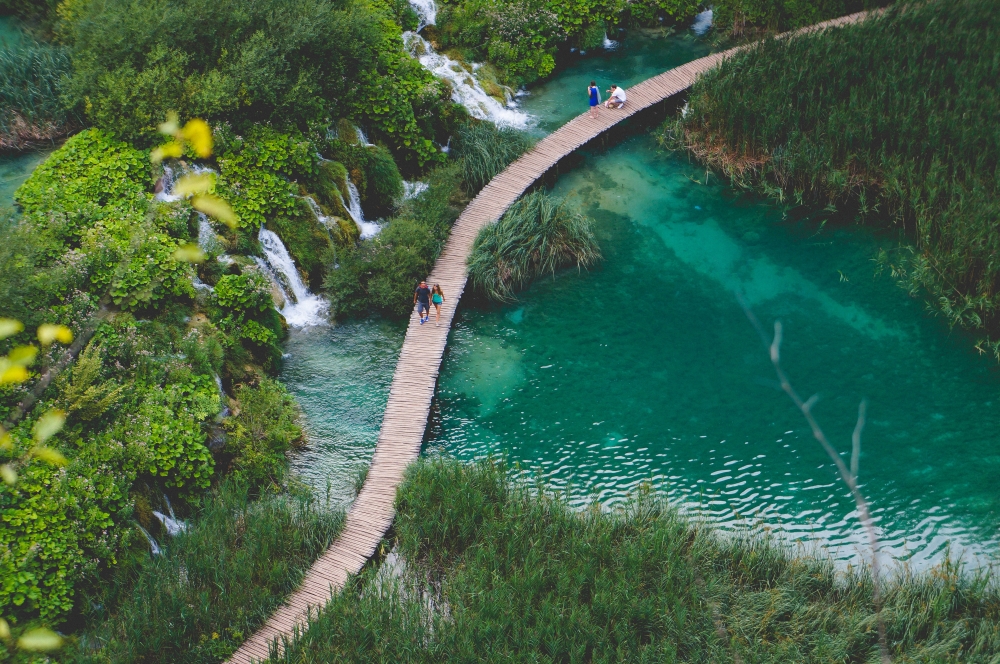 Parc national des lacs de Plitvice, Croatie. Photo: Dominik Lange, Unsplash.