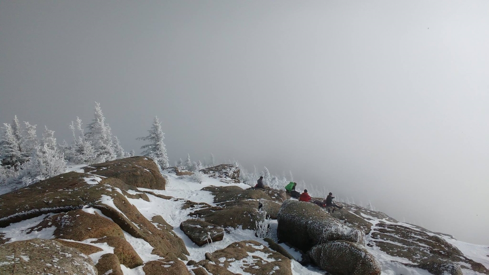 Photo: Pascale Dominique. Facebook Club de Montagne le Canadien.