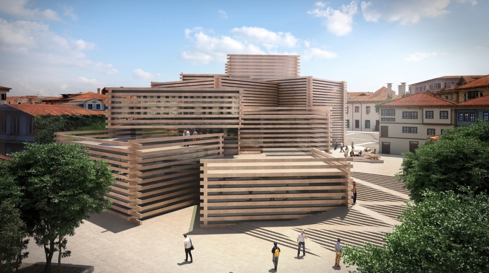 Photo: courtoisie Kengo Kuma and Associates