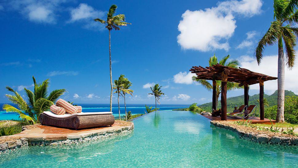 Laucala island resort, une ïle privée des Fidji à faire rêver. Photo: Facebook page de l'hôtel