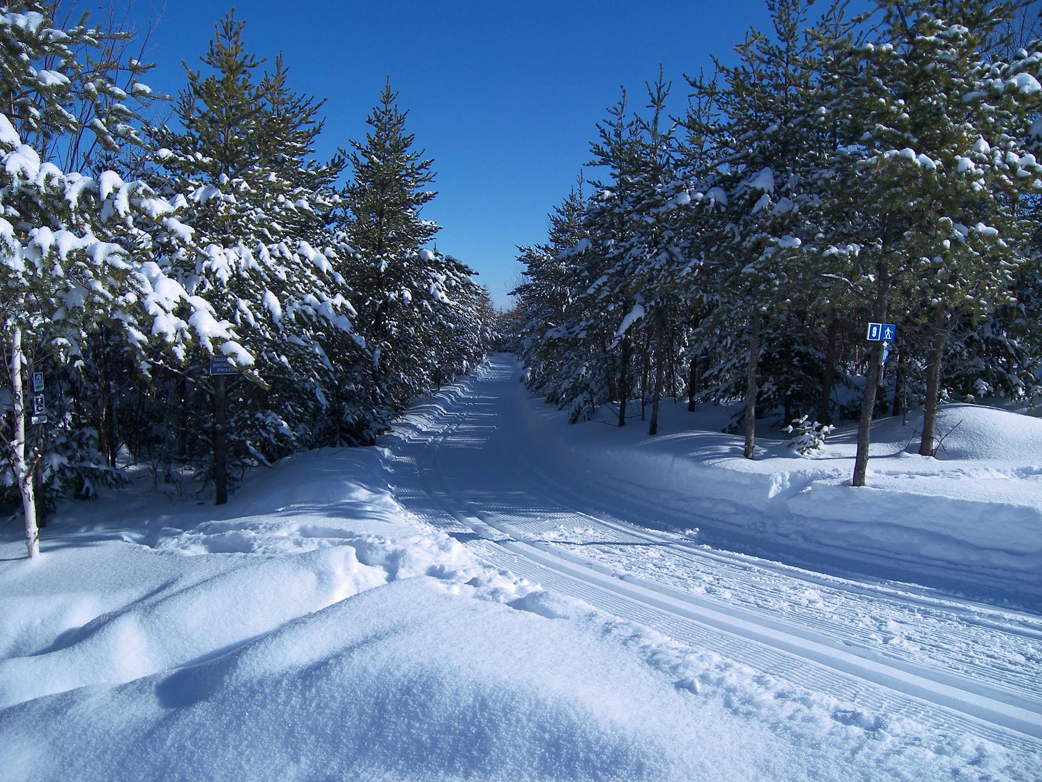 Sentier de ski de fond Photo: Facebook Centre de plein air Aux sources joyeuses