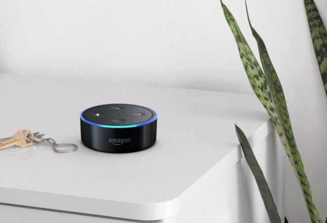 alt="assistant-vocal-Alexa-Echo-Dot"