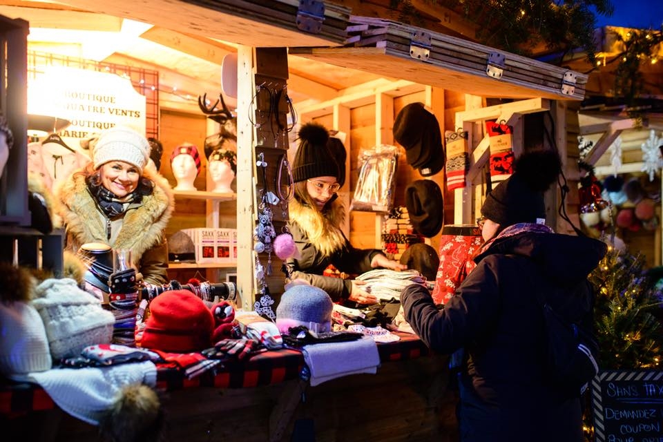 Photo: Facebook Marché de Noël européen de Saguenay