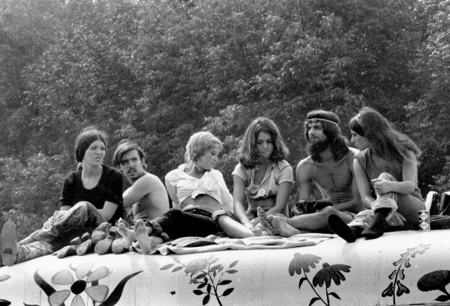 15 photos du mythique festival de Woodstock