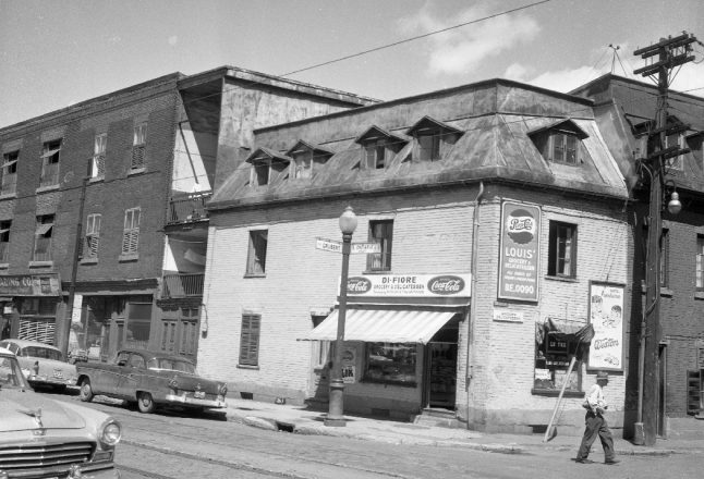Le Red Light de Montréal avant sa destruction